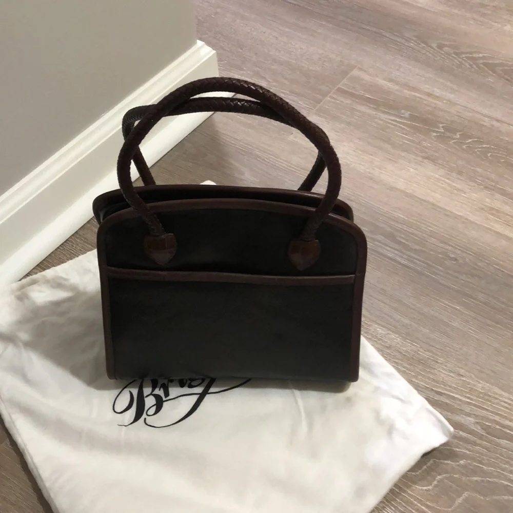 Brighton women’s vintage leather handbag - Picture 3 of 5